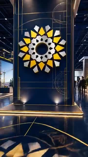 لقطة 1 من أجواء معرض أرابيكس للبناء في حلب